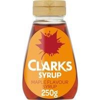 Clarks Maple Flavour Syrup 250g