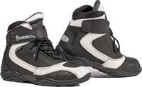 Richa Slick Motorcycle Boots - Black/White