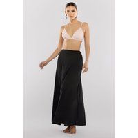 Jersey Lining Maxi Skirt by Goddiva