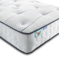 SAREER COOL BLUE POCKET MEMORY FOAM MATRAH MATTRESS 3FT SINGLE MADE IN UK