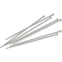 Sirius Cable Ties White Pack Of 100 100mm 2.5mm