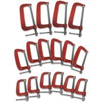 Sirius 16 Piece G Clamp Mega Set
