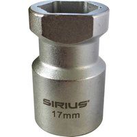Sirius Professional 17mm 1/2 Drive Socket for 21mm Unistrut Channel