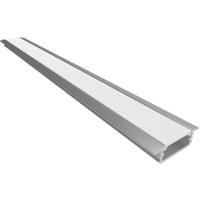 Mackay Aluminium Recessed Profile for Flexible Strip Lighting - 1000mm