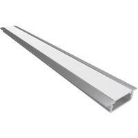 Sensio Aluminium Profile Recessed 2.2m 19mm x 8mm
