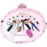 Large Drawstring Makeup Bags - 3 Colours - Black