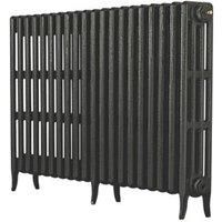 Arroll Neo-Classic 4-Column Cast Iron Radiator 760 x 1234mm Pewter 6203BTU (3767F)