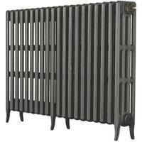 Arroll Neo-Classic 4-Column Cast Iron Radiator 760 x 1234mm Cast Grey 6203BTU (7829F)