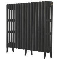 Arroll Neo-Classic 4-Column Cast Iron Radiator 760 x 994mm Black 4961BTU (7490F)