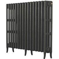 Arroll Neo-Classic 4-Column Cast Iron Radiator 760 x 994mm Pewter 4961BTU (1349F)