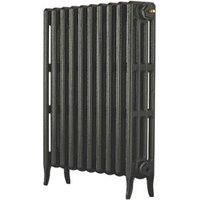 Arroll Neo-Classic 4 Column Radiator, Pewter (W)754mm (H)760mm