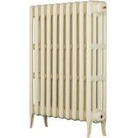 Arroll Neo-Classic 4-Column Cast Iron Radiator 760 x 754mm Cream 3719BTU (9293F)