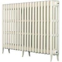 Arroll Neo-Classic 4-Column Cast Iron Radiator 760 x 754mm White 3719BTU (8326F)