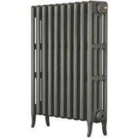 Arroll Neo-Classic 4-Column Cast Iron Radiator 760 x 634mm Cast Grey 3101BTU (7083F)
