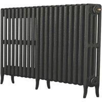 Arroll NeoClassic 4 Column Radiator Pewter (W)1114mm (H)660mm