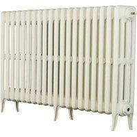 Arroll NeoClassic 4 Column Radiator, White (W)1114mm (H)660mm