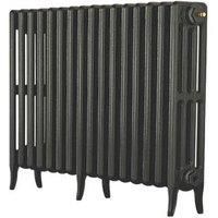 Arroll NeoClassic 4 Column Radiator Pewter (W)874mm (H)660mm