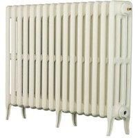Arroll Neo-Classic 4-Column Cast Iron Radiator 660 x 874mm White 3726BTU (7780F)
