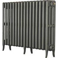 Arroll Neo-Classic 4-Column Cast Iron Radiator 660 x 874mm Cast Grey 3724BTU (2098F)