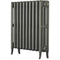 Arroll Neo-Classic 4-Column Cast Iron Radiator 660 x 634mm Cast Grey 2661BTU (4527F)
