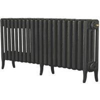 Arroll Neo-Classic 4-Column Cast Iron Radiator 460 x 1114mm Pewter 3517BTU (1005F)