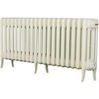 Arroll Neo-Classic 4-Column Cast Iron Radiator 460 x 1114mm White 3517BTU (4308F)