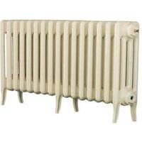 Arroll Neo-Classic 4-Column Cast Iron Radiator 460 x 874mm Cream 2736BTU (6447F)