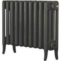 Arroll Neo-Classic 4-Column Cast Iron Radiator 460 x 634mm Pewter 1955BTU (3650F)