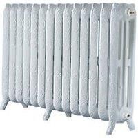 Arroll Montmartre 3-Column Cast Iron Radiator 760 x 1154mm White 6879BTU (8823P)