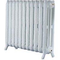 Arroll Montmartre 3-Column Cast Iron Radiator 760 x 914mm White 5405BTU (8027P)
