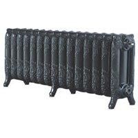 Arroll Montmartre 3-Column Cast Iron Radiator 470 x 1234mm Pewter 4606BTU (3641P)