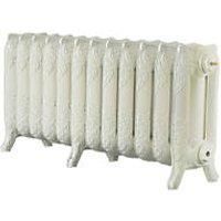 Arroll Montmartre 3-Column Cast Iron Radiator 470 x 994mm Cream 3685BTU (4390P)