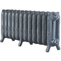 Arroll Montmartre 3-Column Cast Iron Radiator 470 x 994mm Cast Grey 3685BTU (9153P)