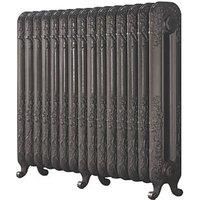 The Daisy 794 Vertical Cast Iron Radiator 15S Cast Grey M6004 794 x 1009