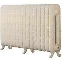 The Daisy 597 Vertical Cast Iron Radiator 15S Cream 9001 597 x 1009