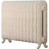 The Daisy 597 Vertical Cast Iron Radiator 12S Cream 9001 597 x 814