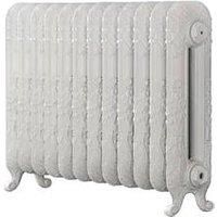 The Daisy 597 Vertical Cast Iron Radiator 12S White 9010 597 x 814