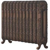 The Daisy 597 Vertical Cast Iron Radiator 12S Aged Bronze 597 x 814