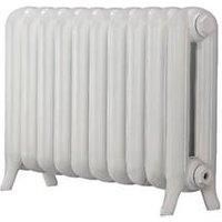 The Princess 549 H Two Column Cast Iron Radiator Ten Sections White 549 x 794