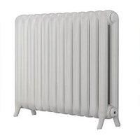 The Princess 748 H Two Column Cast Iron Radiator Twelve Sections White 748 x 946