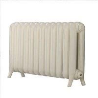 The Princess 549 H Two Column Cast Iron Radiator Twelve Sections Cream 549 x 946