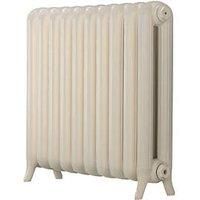 The Princess 748 H Two Column Cast Iron Radiator Ten Sections Cream 748 x 794
