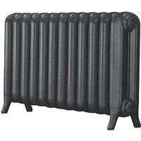 The Princess 549 H Two Column Cast Iron Radiator Twelve Sections Cast Grey 549 x 946