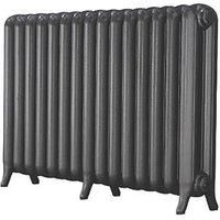 The Princess 748 H Two Column Cast Iron Radiator Fifteen Sections Cast Grey 748 x 1174