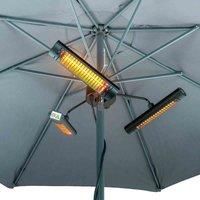 Shadow Parasol 3Kw Remote Heater - Black