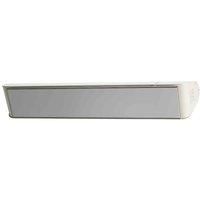 Shadow 2Kw Glass Fronted Ulg Remote Heater - White