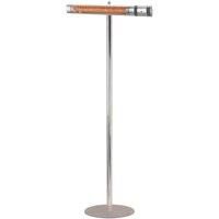 Shadow 2Kw Ulg Heater w/ Tilt Stand - Silver
