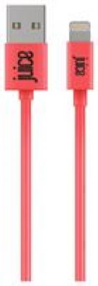 Juice XL Apple Lightning Charge and Sync Cable, Coral