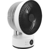 MeacoFan Sefte® Table Fan - 10” Air Circulator with 12 Speeds - Horizontal and Vertical Oscillation - 3 Oscillating Ranges - Ultra-Quiet, Remote Controlled Cooling