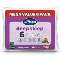 Silentnight Deep Sleep Mega Value Pillow Pack - 6 Pack